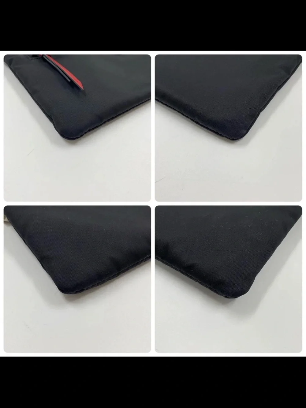 Prada nylon clutch